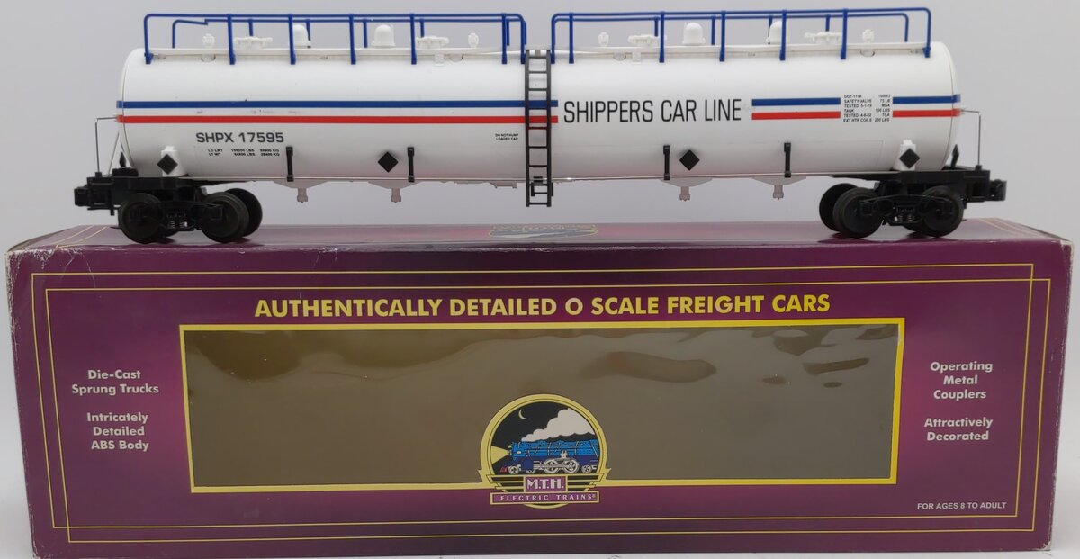 MTH 20-96043 O Shippers Car Line Tank Car #17595 LN/Box