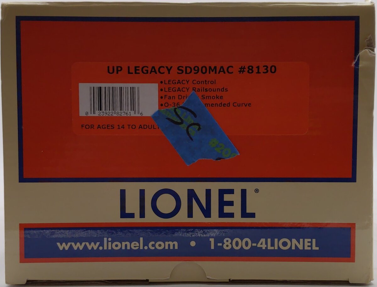 Lionel 6-82761 Union Pacific Legacy SD90MAC Diesel Locomotive #8130