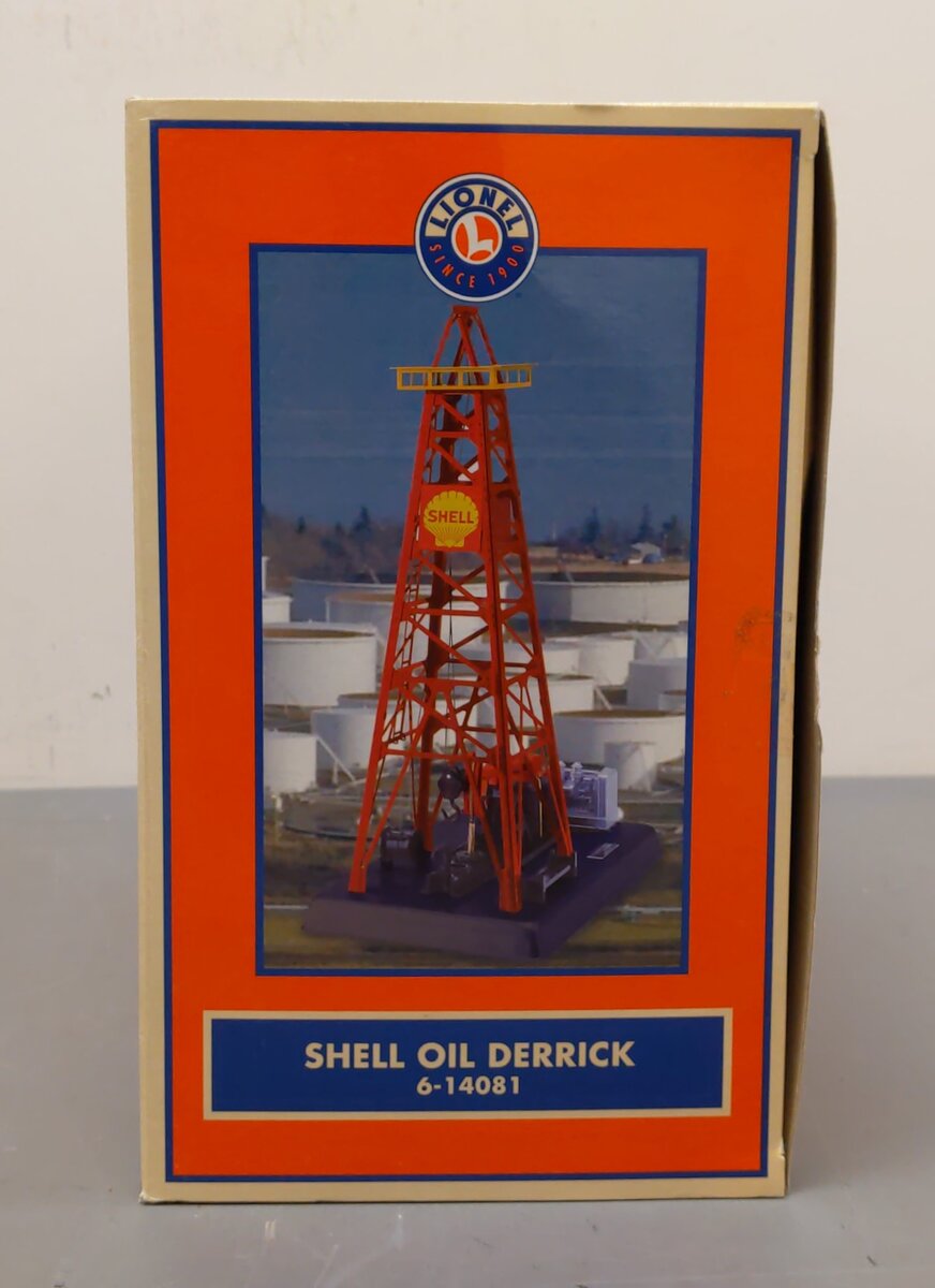 Lionel 6-14081 Operating Shell Oil Derrick LN/Box