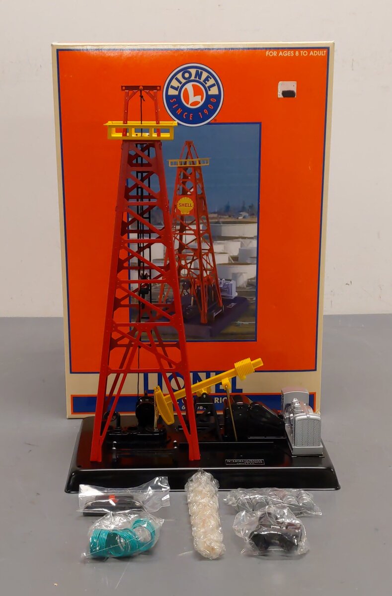Lionel 6-14081 Operating Shell Oil Derrick LN/Box