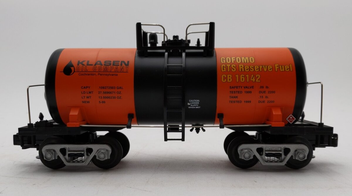 MTH 20-96018 O Gauge Big Mo 8,000 Gallon Tank Car #16142 LN/Box