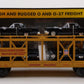 MTH 30-7674 O Gauge UP Southwestern Transport Auto Carrier W/Ertl T-Birds #11071 LN/Box