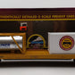 MTH 20-95223 O UP Flatcar w/Tank Container & 20' Container