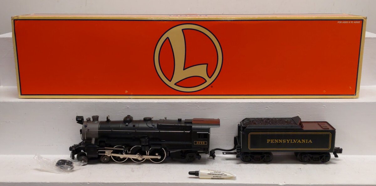 Lionel 6-28023 O Pennsylvania 4-6-2 K4 Pacific Steam Locomotive w/RS #3755 LN/Box
