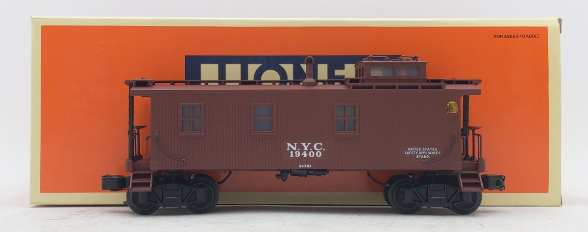 Lionel 6-51701 O Gauge New York Central Semi-Scale Caboose #19400 LN/Box