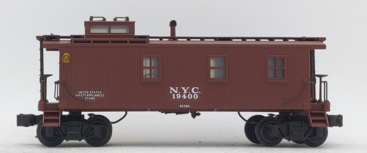 Lionel 6-51701 O Gauge New York Central Semi-Scale Caboose #19400 LN/Box