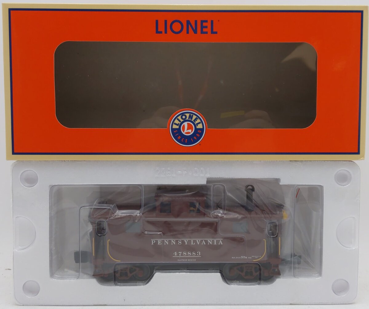 Lionel 6-82629 Pennsylvania N5B Cupola Caboose w/Lights & Smoke #478883 MT/Box