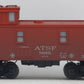 Lionel 6-26503 O AT&SF Steelside Lighted Caboose #7606R EX/Box