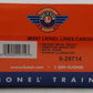 Lionel 6-29714 O Gauge PWC Lionel Lines Smoking Caboose #6557