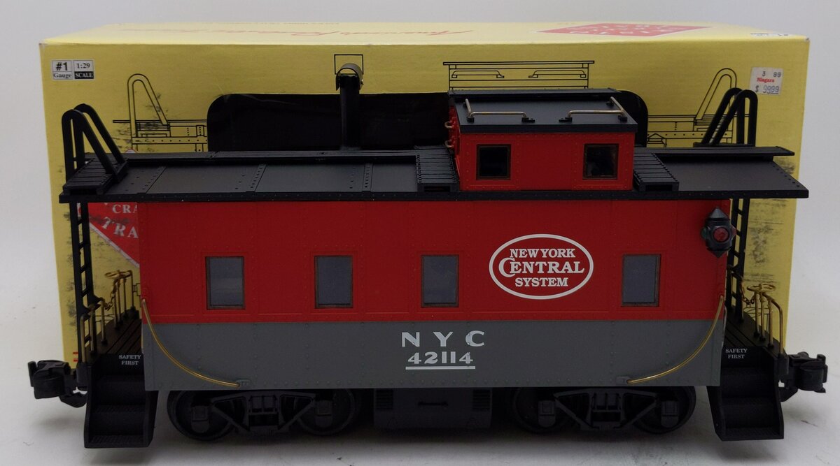Aristo-Craft 42114 New York Central Long Caboose EX/Box