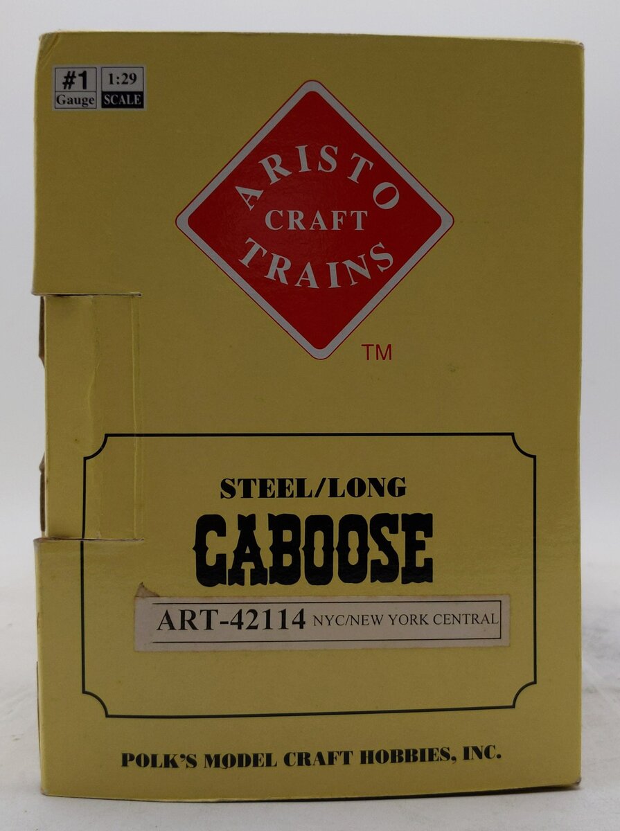 Aristo-Craft 42114 New York Central Long Caboose EX/Box