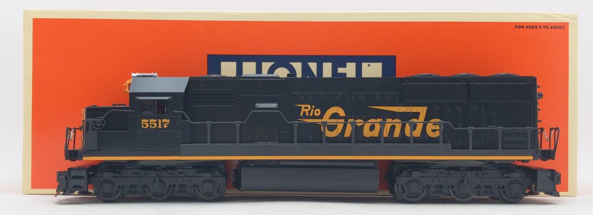 Lionel 6-18222 O Denver & Rio Grande SD-50 Diesel Locomotive w/Horn #5517 MT/Box