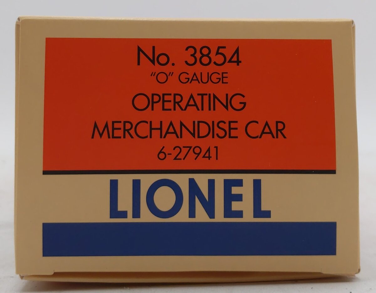 Lionel 6-27941 O Gauge Pennsylvania Operating Merchandise Car #3854 EX/Box