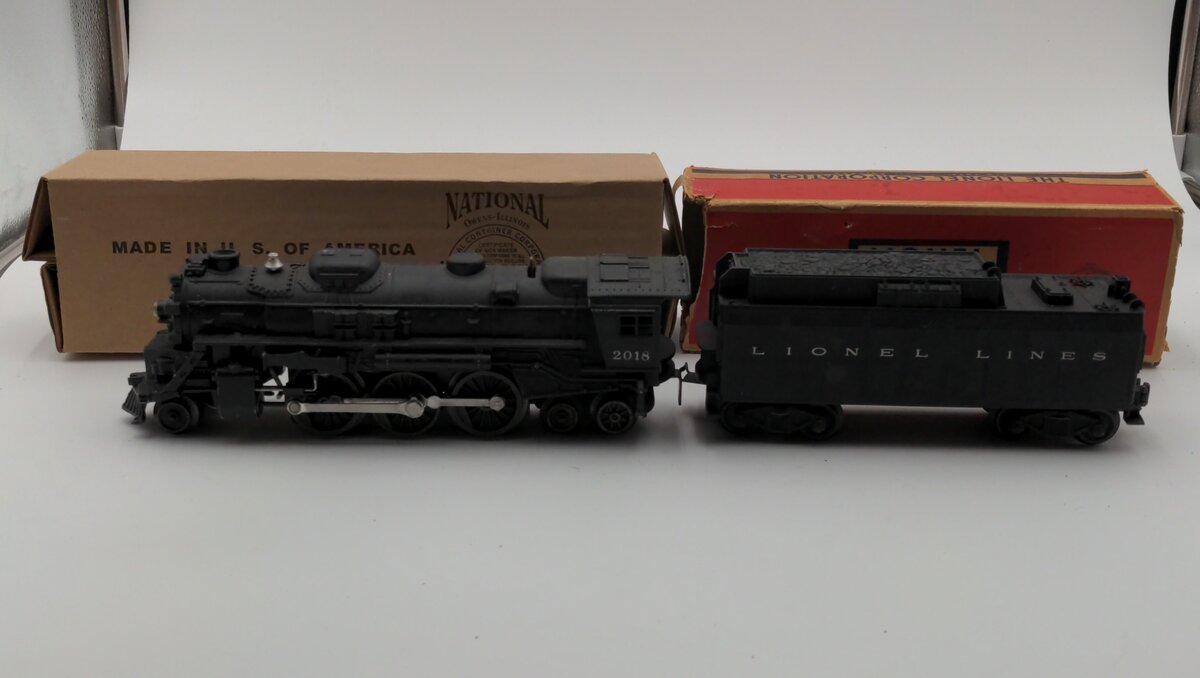 Lionel 2018 Vintage O 2-6-4 Die-Cast Steam Locomotive w/6026W Tender VG/Box