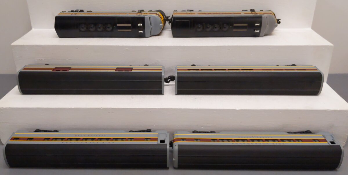 Lionel 6-29122 O Gauge Erie Lackawanna F3 AB Diesel Passenger Train Set EX/Box