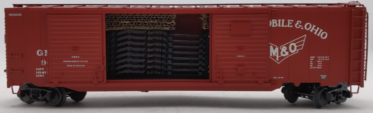 Lionel 6-17283 O Gauge Gulf, Mobile & Ohio Double Door Boxcar #9077
