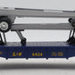 Lionel 6-19474 O Louisville & Nashville Flatcar W/Trailer Frames #6424 NIB