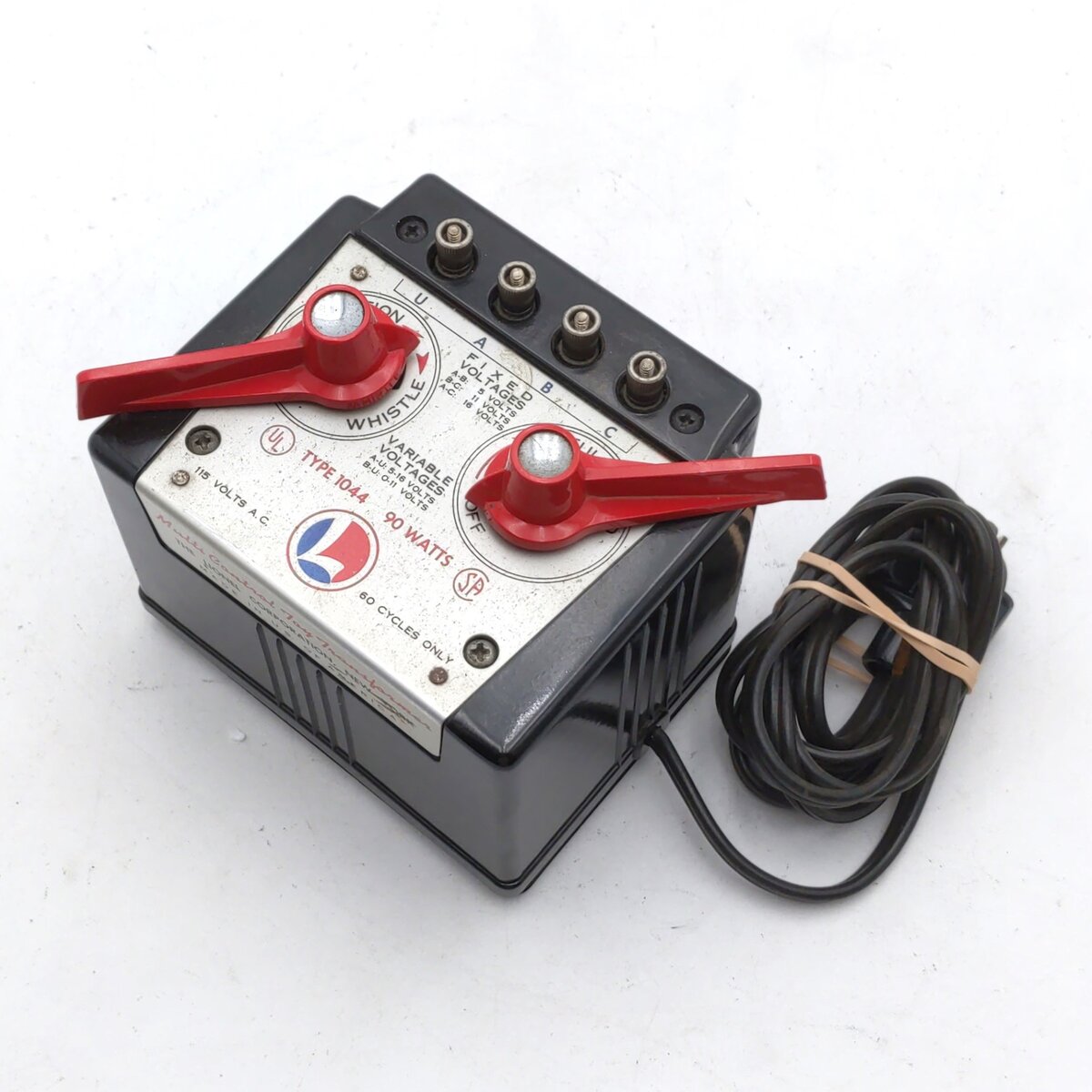 TM NETWORK/TIMEMACHINE BOX 1984→1994 Lionel 1044 Vintage O 90 Watt Transformer w/Whistle Control