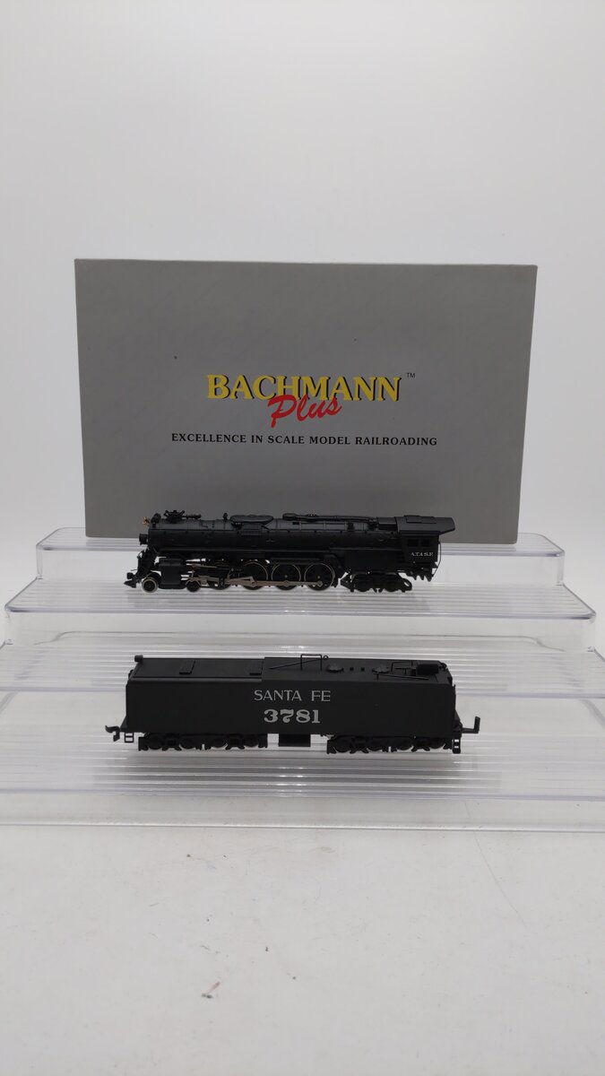 Bachmann 11320 HO Santa Fe Northern 4-8-4 Steam Locomotive w/ Tender #3781 LN/Box