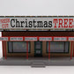MTH 30-90577 O Christmas Trees Road Side Stand with Operating Christmas Lights
