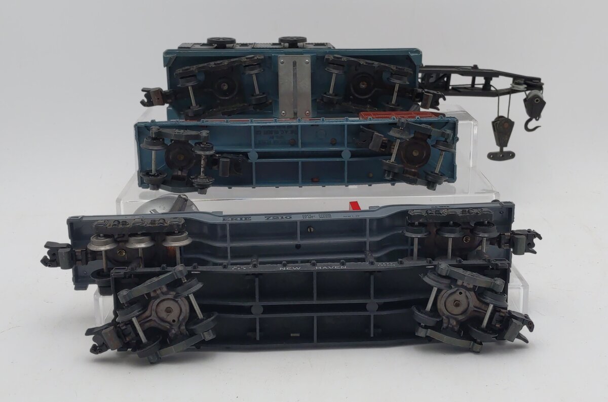 American Flyer Vintage S Assorted Freight Cars: 928, 944, 945, 7210 [4] VG/Box