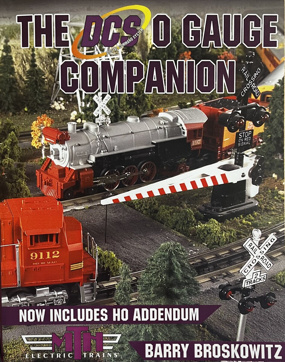 The DCS O Gauge Companion Paperback Book By Barry Broskowitz VG