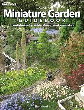 Miniature Garden Guidebook Paperback Book By Nancy Norris EX