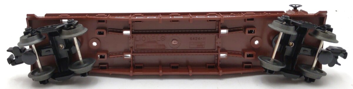 Lionel 6-16926 O Gauge Frisco Flatcar with 2 Trailers LN/Box