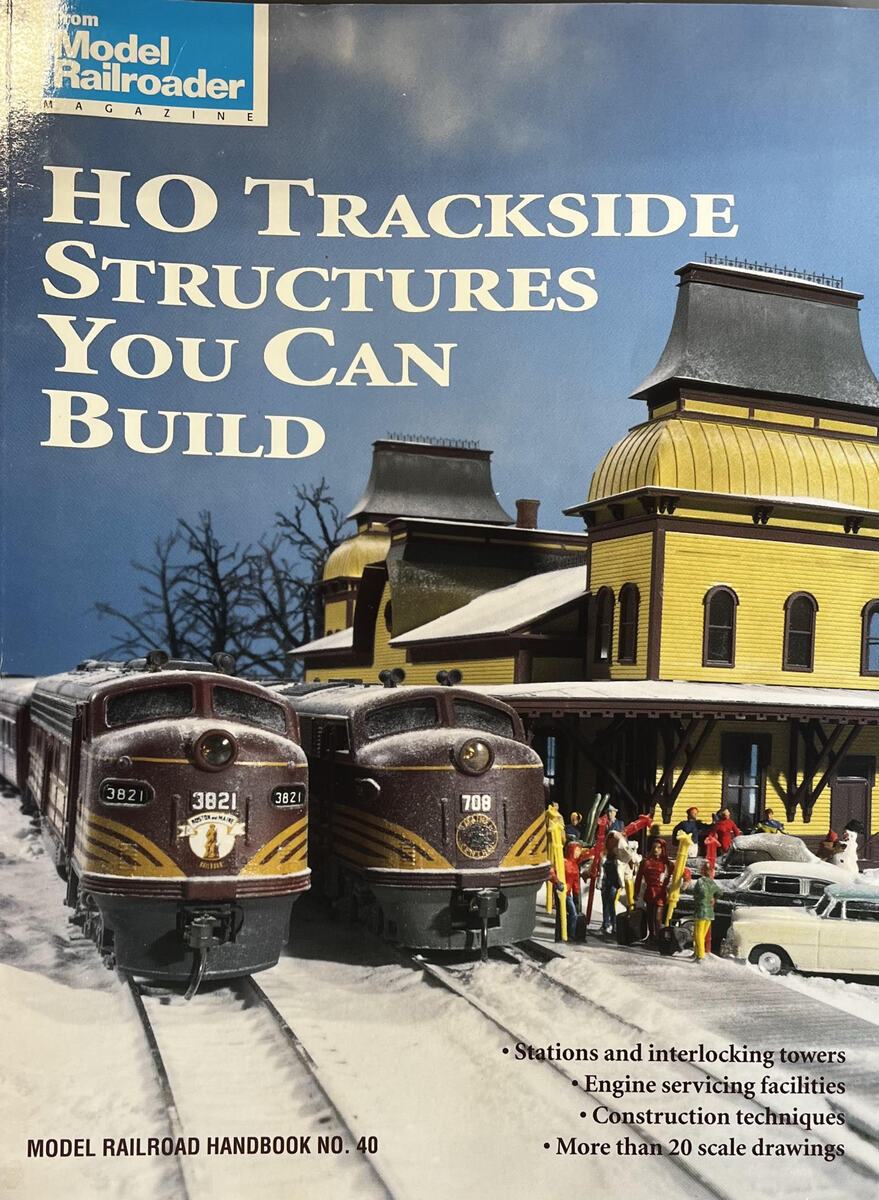Ho Trackside Structures You Can Build Paperback Book By Bob Hayden, George H. D. EX