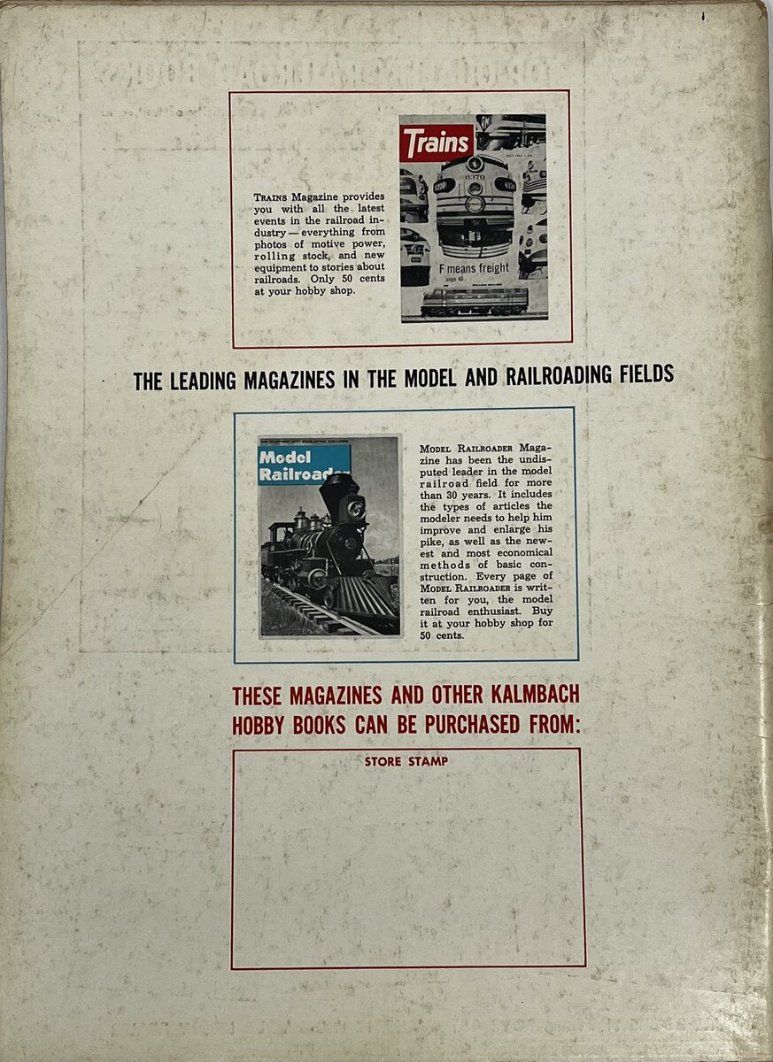 Bridges and Buildings for Model Railroads Paperback Book By Williard V. Anderson VG