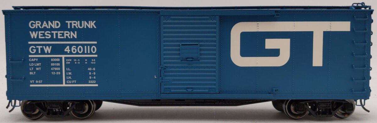 Atlas 3002608 O Grand Trunk Western 40' Steel Rebuilt Box Car 460110 (2-Rail)