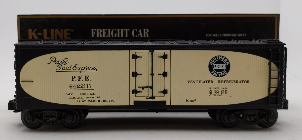 K-Line K642-2111 Fruit Express Classic Wood Sided Reefer #6422111 LN/Box