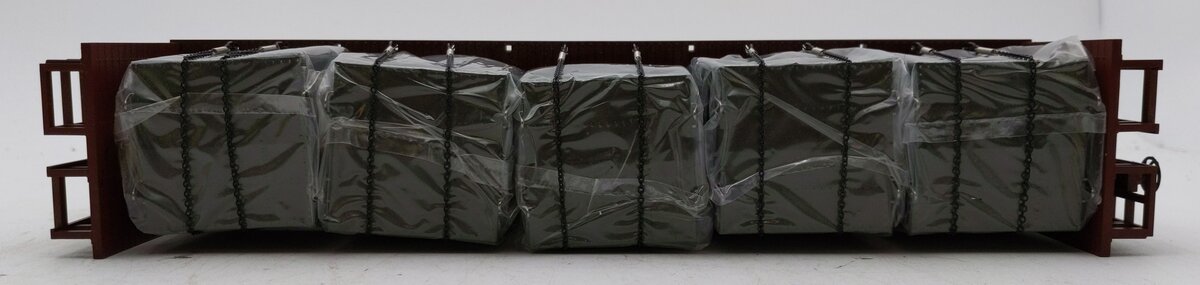MTH 30-76605 O Norfolk Southern Flat Car w/ Bulkheads & LCL Containers