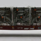 MTH 30-76605 O Norfolk Southern Flat Car w/ Bulkheads & LCL Containers