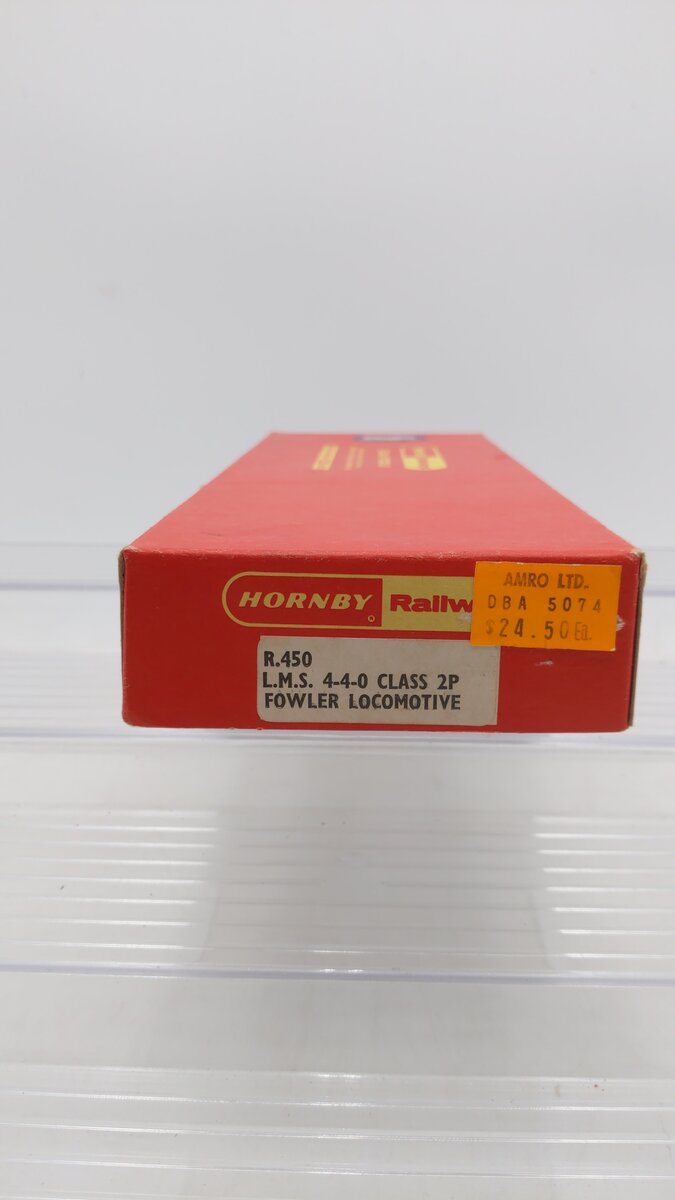 Hornby R450 OO Scale LMS 4-4-0 Class 2P Fowler Steam Locomotive & Tender #690 EX/Box