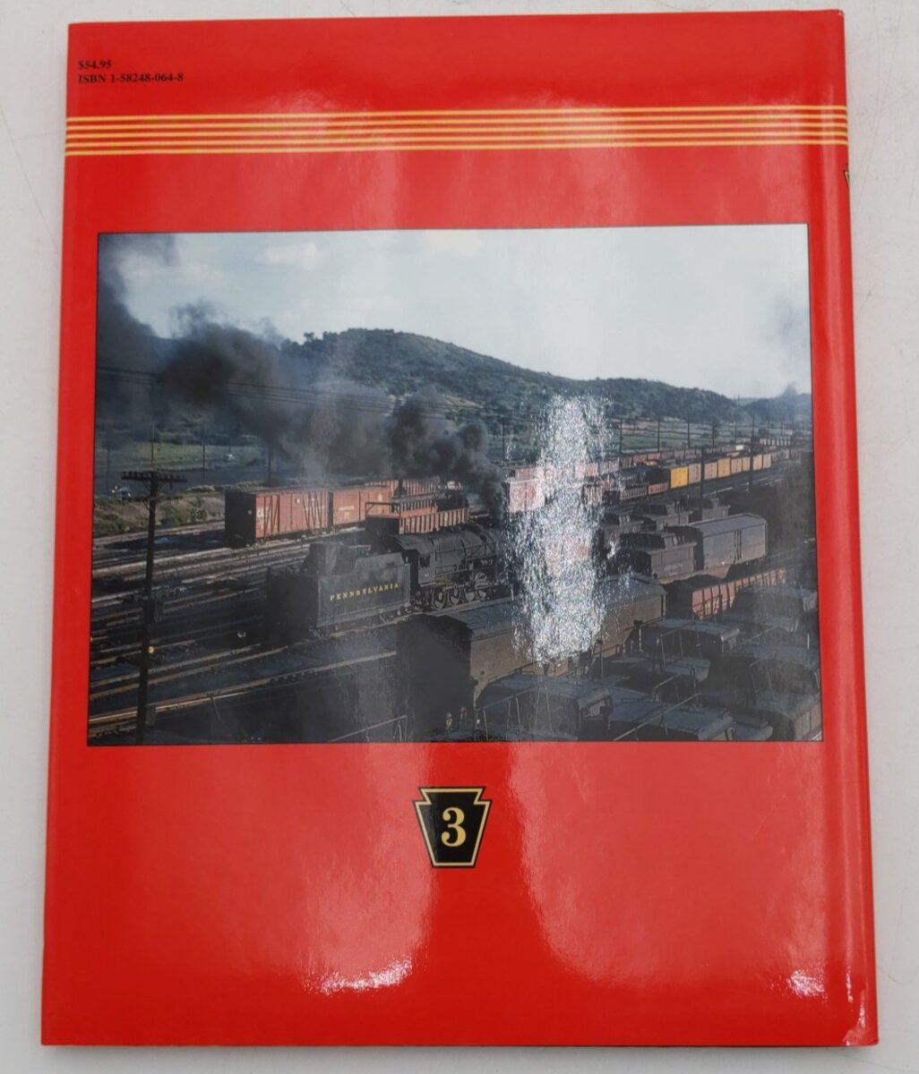 Pennsy Steam Years Vol.3 Hardcover Book By Bert Pennypacker EX