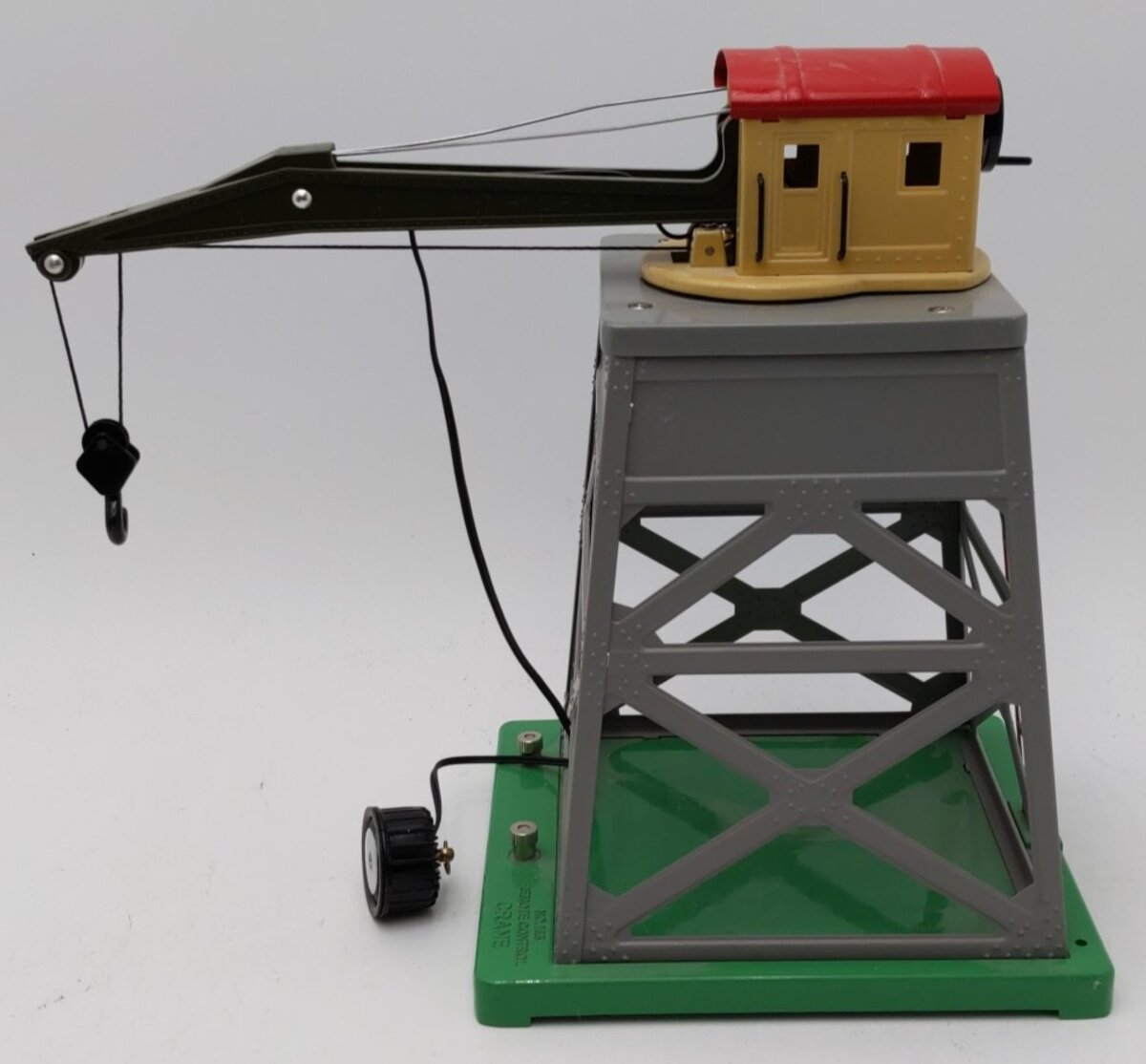 MTH 10-1160 O Gauge #165 Operating Crane