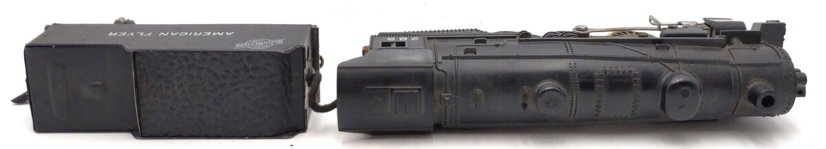 American Flyer 285 Vintage S 4-6-2 Pacific Steam Locomotive & Tender VG