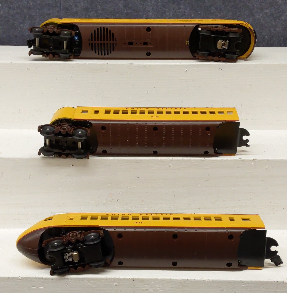 MTH 30-2197-1 O Gauge Union Pacific M10000 Diesel Passenger Train Set w/PS2 EX/Box