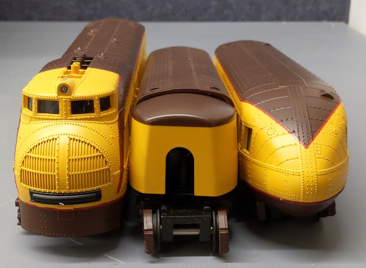 MTH 30-2197-1 O Gauge Union Pacific M10000 Diesel Passenger Train Set w/PS2 EX/Box