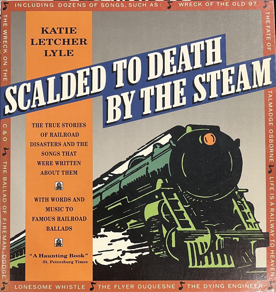 Scalded to Death by the Steam Paperback Book By Katie Letcher Lyle EX