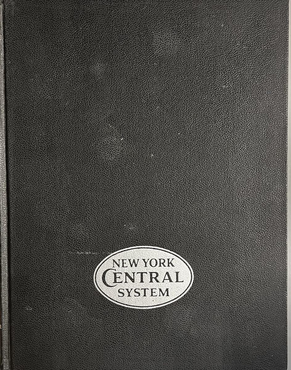 Steam Power Of The New York Central System Vol.1 Hardcover Book Alvin F. Staufer VG