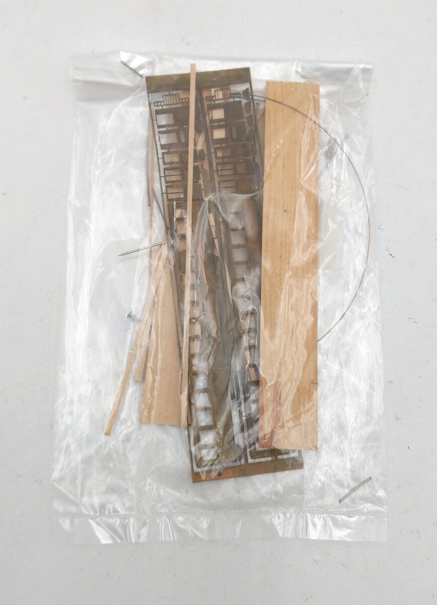 Western Railcraft 402N BRASS N Scale 737-776 Series Coach Body Kit MT/Box