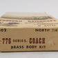 Western Railcraft 402N BRASS N Scale 737-776 Series Coach Body Kit MT/Box