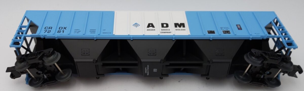 Lionel 2442119 O ADM PS-2CD Covered Hopper #7281