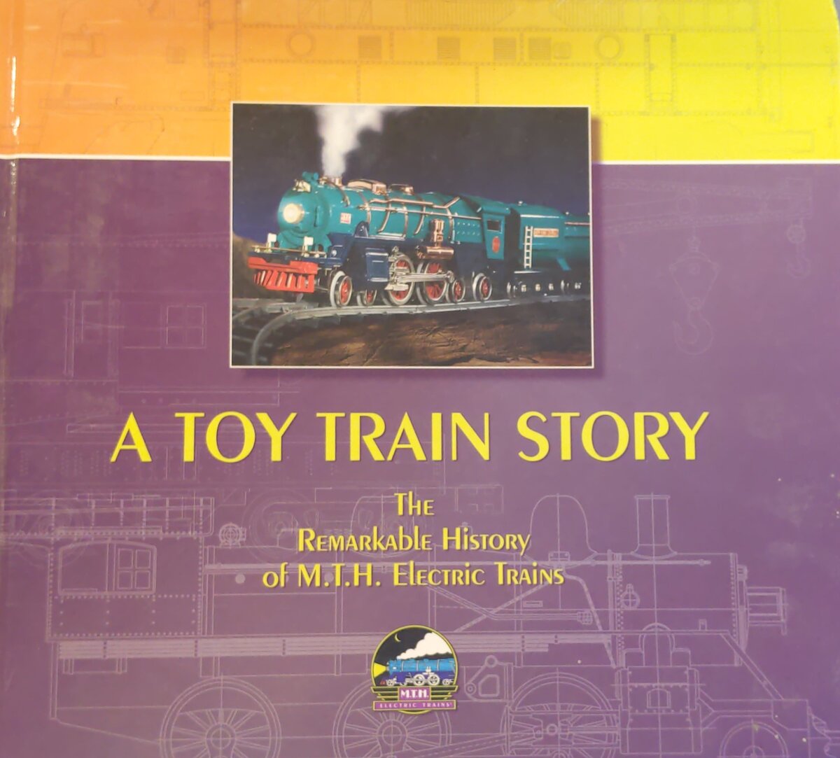 A Toy Train Story Hardcover Book By Jacqueline Chaverini Allen VG