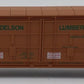 Life Like 8482 HO Scale HTCX Delson Lumber Co. Thrall Door Box Car #329 - Kadee EX/Box