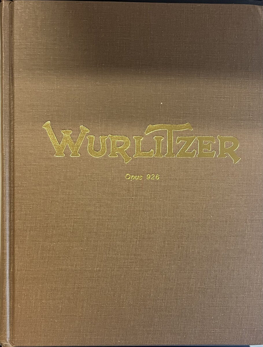 The Wurlitzer Pipe Organ: An Illustrated History Hardcover Book David L., Jeff W EX