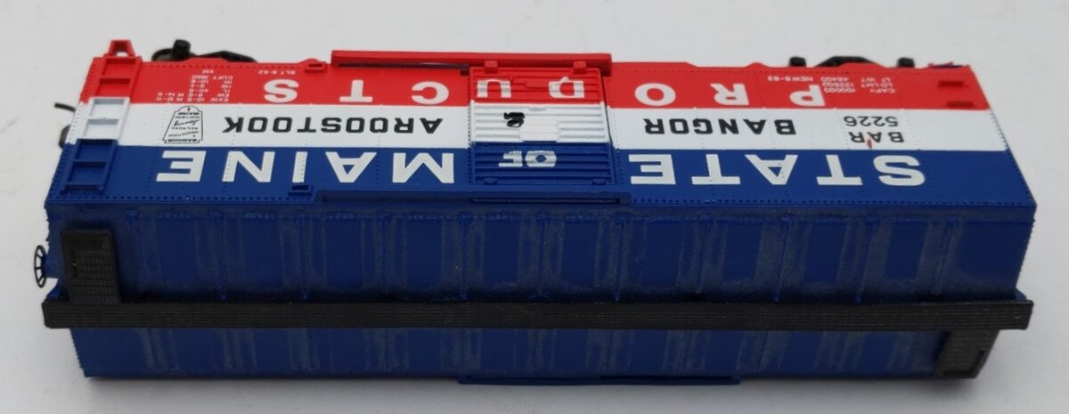 Bachmann 17056 N Bangor & Aroostook AAR 40' Steel Boxcar #5226