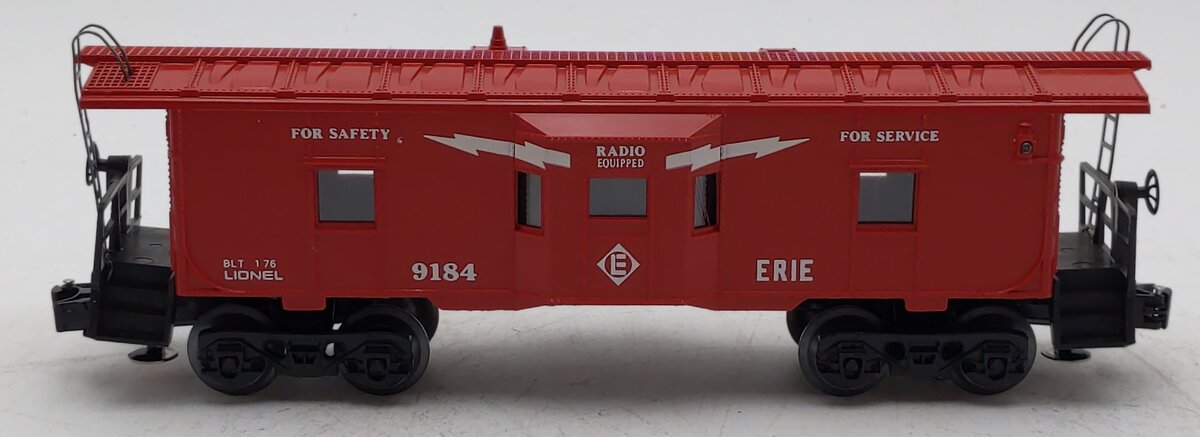 Lionel 6-9184 O Gauge Erie Bay Window Illuminated Caboose #9184 LN/Box